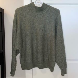 Cozy turtleneck knit sweater